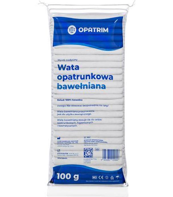 Opatrim Wata opatrunkowa bawełniana, 100 g