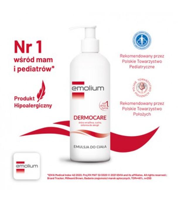 Emolium Dermocare, emulsja do ciała, 400 ml