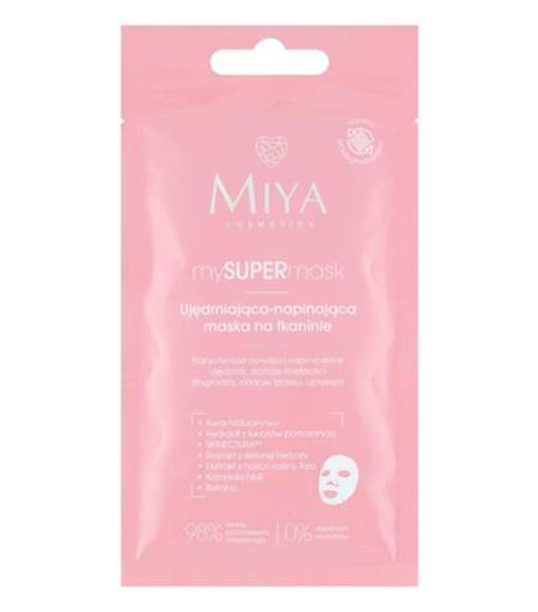Miya mySupermask Maska ujędrniająco-napinająca na tkaninie, 1 szt., cena, opinie, wskazania