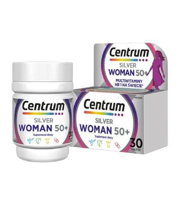Centrum WOMAN 50+ 30 tabletek - ważny do 2025-10-31