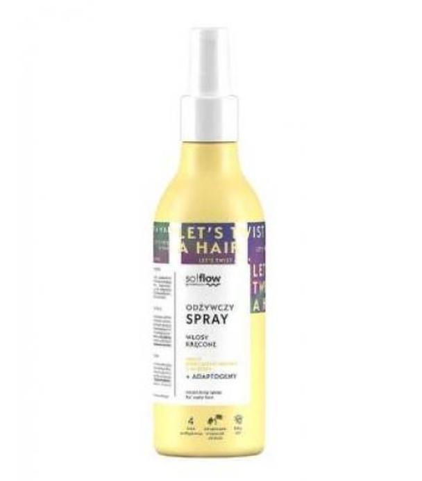 So!Flow, Spray odżywczy do włosów kręconych, melon i aloes, 150 ml