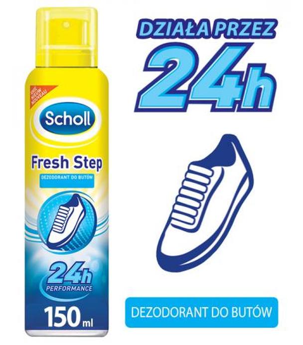 SCHOLL FRESH STEP Dezodorant odświeżający do butów - 150 ml