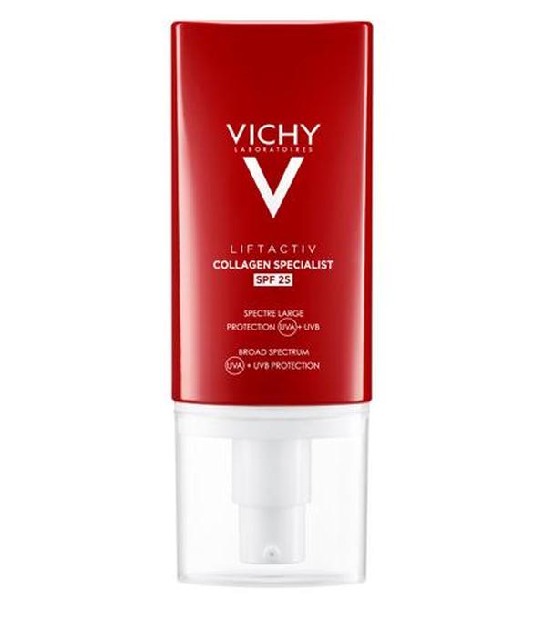 Vichy Liftactiv Collagen Specialist SPF 25 Krem - 50 ml Krem przeciwzmarszczkowy na dzień - cena, opinie, stosowanie