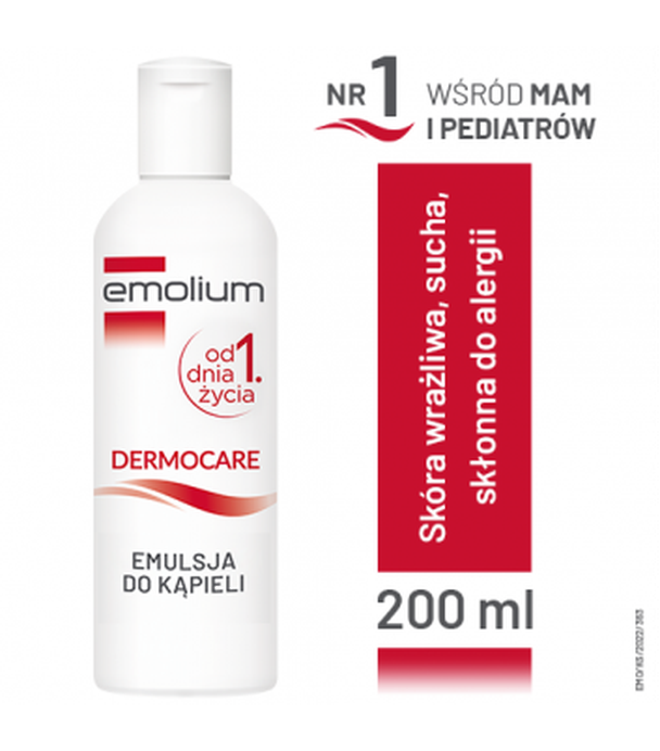 EMOLIUM DERMOCARE Emulsja do kąpieli - 200 ml