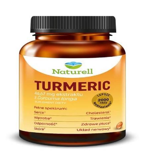 Naturell Turmeric, 60 kapsułek