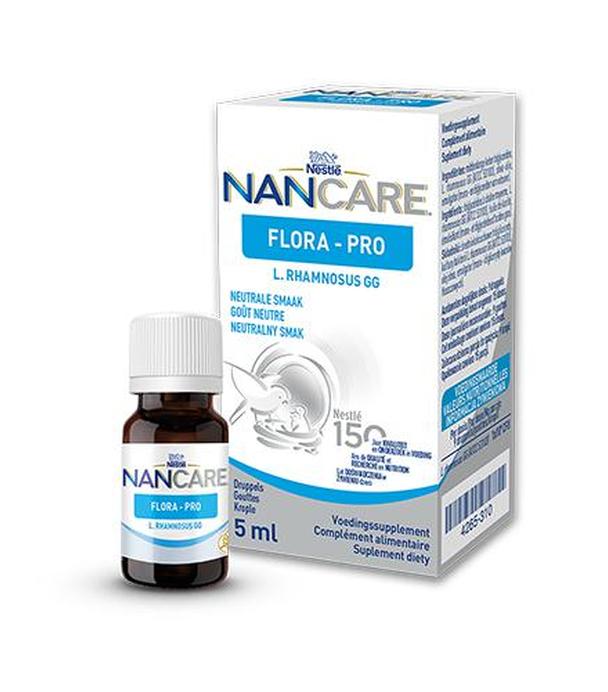 Nestle NanCare Flora-Pro Krople probiotyczne od 1 dnia życia - 5 ml - cena, opinie, właściwości