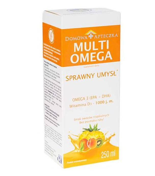 Domowa Apteczka Multiomega Sprawny umysł, 250 ml, cena, opinie, stosowanie