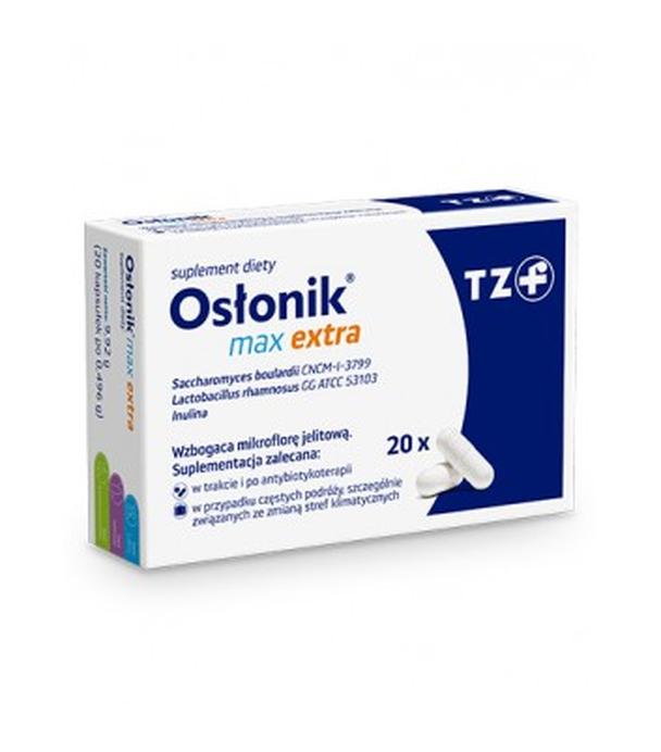 OSŁONIK MAX EXTRA, probiotyki, 20 kapsułek