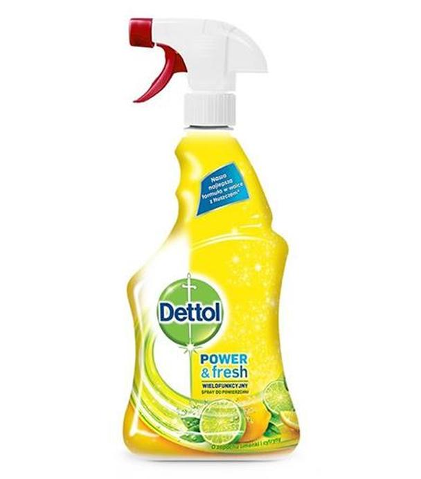 Dettol Wielofunkcyjny spray do powierzchni o zapachu limonki i cytryny - 500 ml - cena, opinie, wskazania