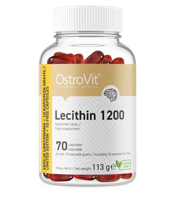 OstroVit Lecithin 1200 mg - 70 kapsułek