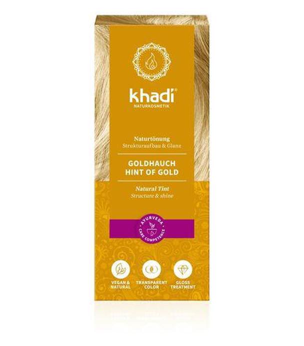 Khadi Henna Złoty Blond - 100 g - cena, opinie, wskazania