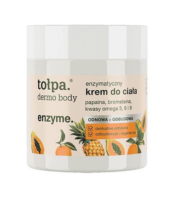 Tołpa Dermo Body Enzyme Enzymatyczny Krem do ciała, 250 ml, cena, opinie, skład