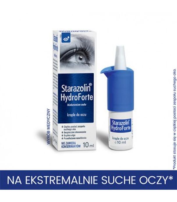 Starazolin HydroForte Krople do oczu, 10 ml