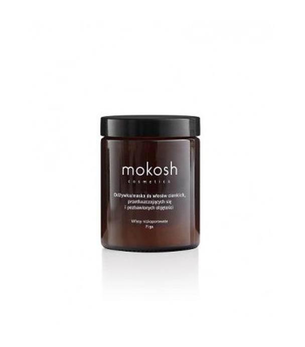 MOKOSH Odżywka maska do włosów cienkich, przetłuszczających się i pozbawionych objętości, Figa 180 ml