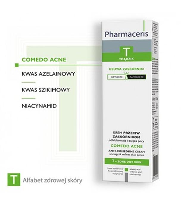 PHARMACERIS T COMEDO ACNE Krem przeciw zaskórnikom - 40 ml - cena, opinie, właściwości