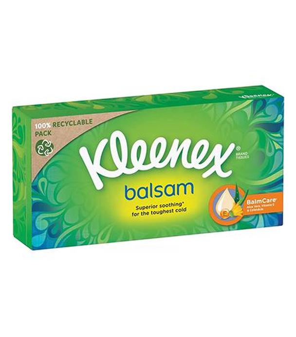 Kleenex Balsam Chusteczki higieniczne, 64 szt., cena, opinie, skład