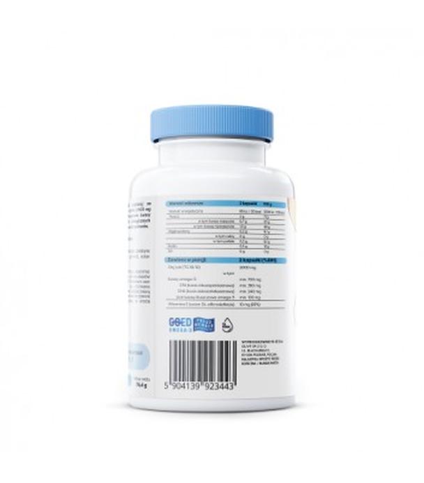 OSAVI Omega-3 Olej Rybi Molecularly Distilled 1000 mg, 60 kapsułek