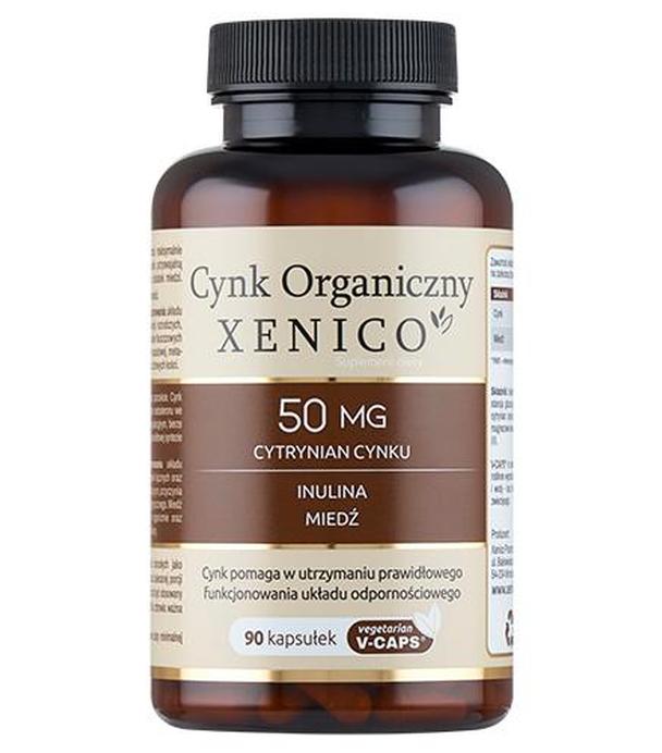 Xenico Cynk Organiczny, 90 kapsułek