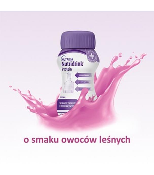 Nutridrink Protein, napój o smaku owoców leśnych, 4 x 125 ml