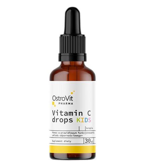 OstroVit Pharma Vitamin C Drops Kids Krople, 30 ml