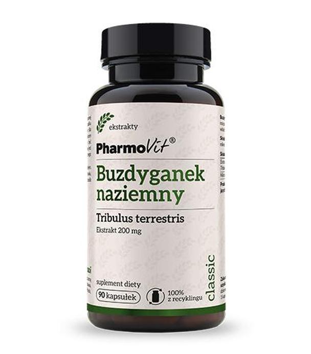 PharmoVit Buzdyganek naziemny 200 mg - 90 kaps. Na potencję, cena, opinie, stosowanie