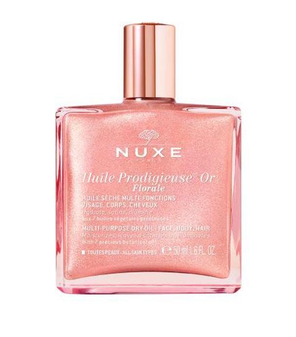 NUXE HUILE PRODIGIEUSE OR FLORALE Suchy Olejek ze złotymi drobinkami, 50 ml