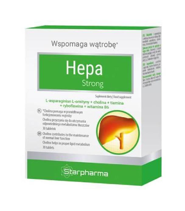 Starpharma, Hepa Strong, tabletki, 30 sztuk