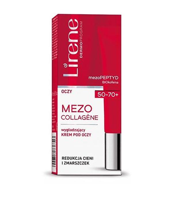 Lirene Mezo Collagene Wygładzający krem pod oczy - 15 ml - cena, opinie, właściwości