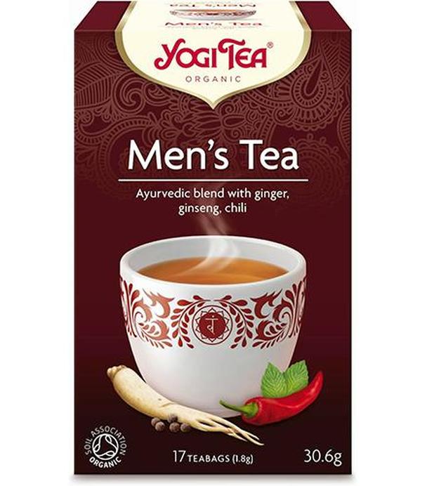 Yogi Tea Organic MEN'S TEA Dla mężczyzny BIO - 17 sasz. - cena, opinie, właściwości