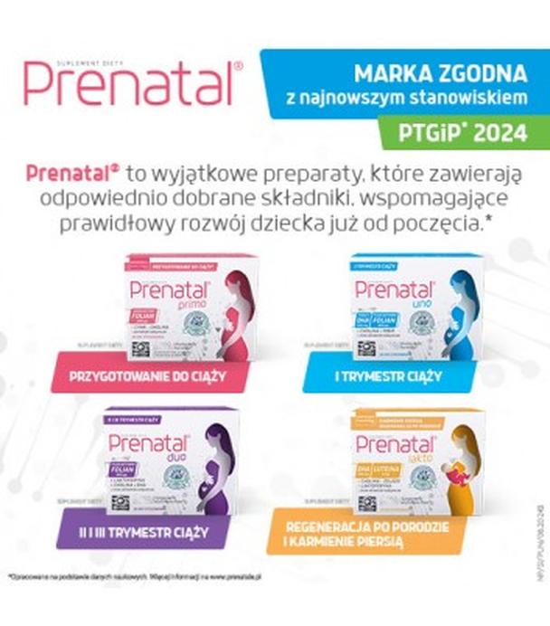 Prenatal Uno, 30 kapsułek + 30 kapsułek