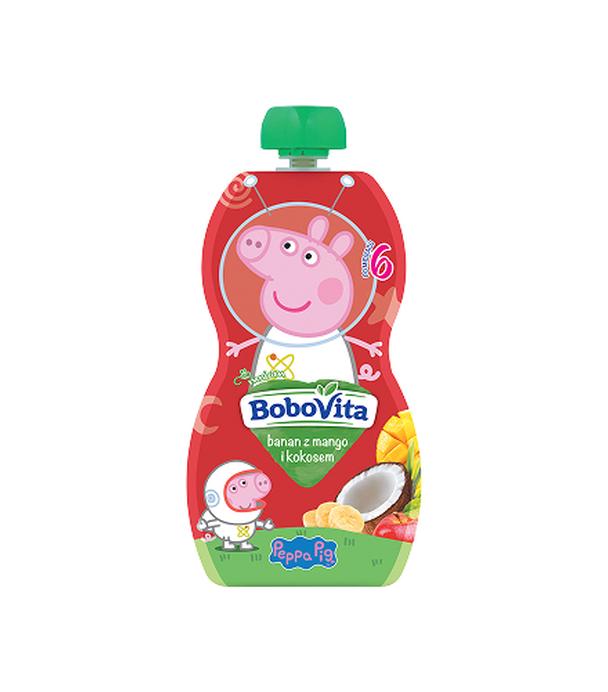 Bobovita Banan i mango z musem kokosowym, 100 g, cena, opinie, skład