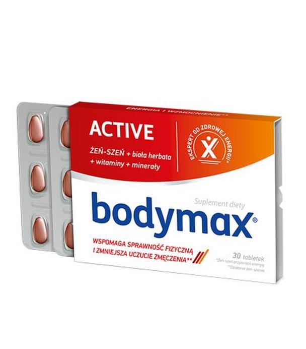 BODYMAX ACTIVE - 30 tabl. Dla aktywnych fizycznie.