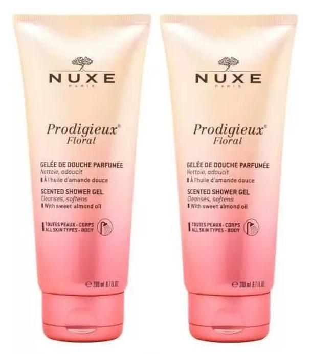 Nuxe Prodigieux Floral żel pod prysznic 2 x 200 ml [DWUPAK]