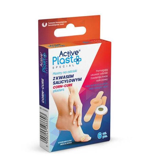 Active Plast PLASTRY NA ODCISKI Z KWASEM SALICYLOWYM, 6 sztuk