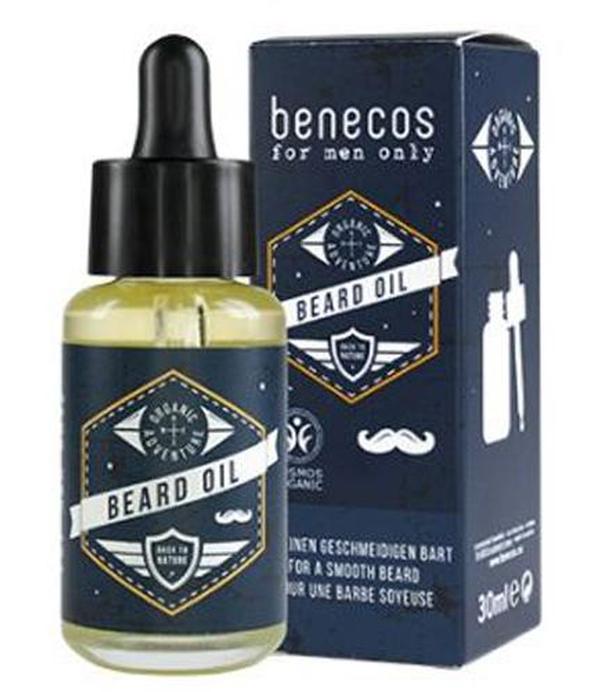 Benecos For Men Only Naturalny olejek do pielęgnacji brody - 30 ml - cena, opinie, właściwości