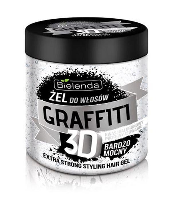 Bielenda Grafiti Żel do włosów bezbarwny bardzo mocny, 250 g