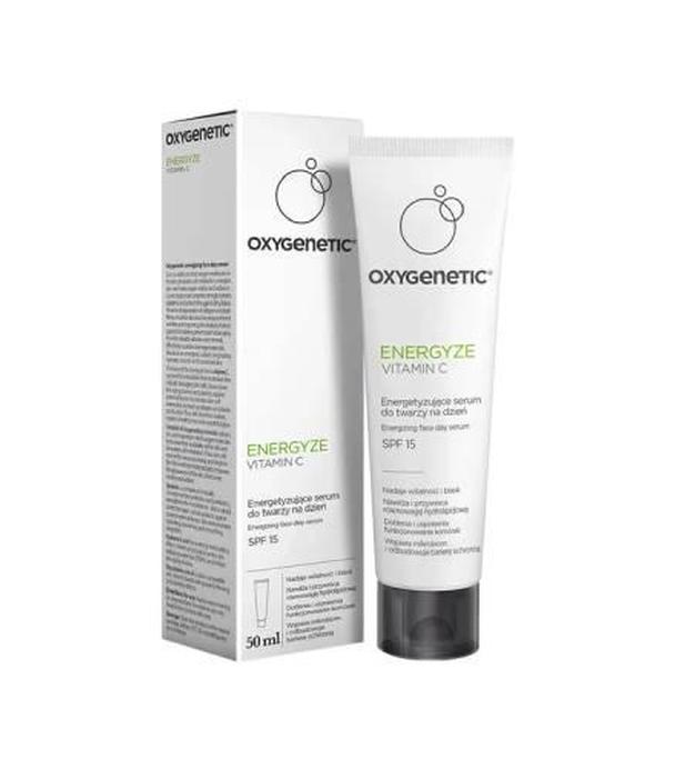 Oxygenetic Energyze vitamin C, energetyzujące serum do twarzy na dzień, 50 ml