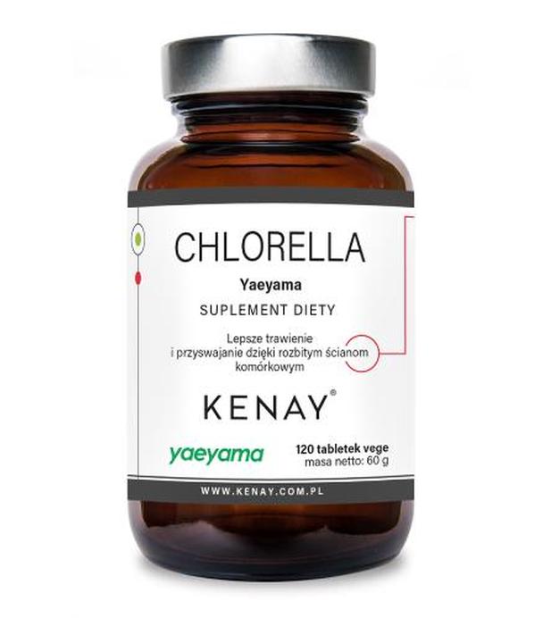 Kenay, Chlorella Yaeyama, 120 tabletek