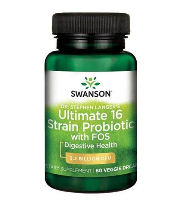 SWANSON Ultimate 16 strain probiotic, kapsułki, 60 sztuk