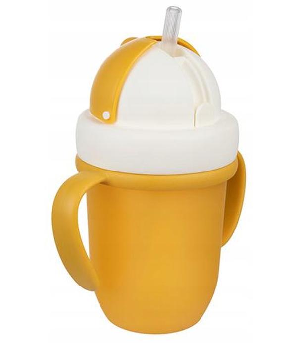 Canpol Babies Kubek ze składaną rurką silikonową 9m+ kolor żółty 56/522 - 210 ml - cena, opinie, właściwości
