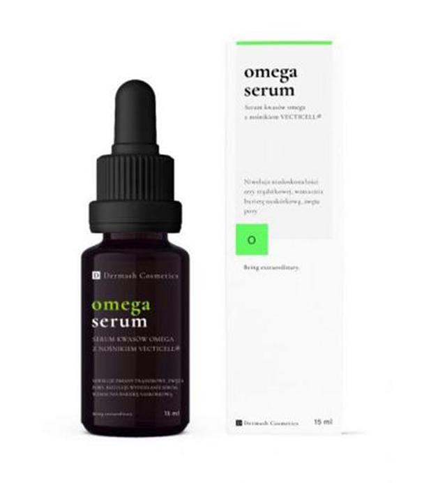 Dermash Cosmetics Serum kwasów omega, 15 ml cena, opinie, właściwości