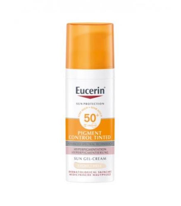 Eucerin Sun Protection Pigment Control, Fluid ochronny light barwiący SPF 50+, 50 ml