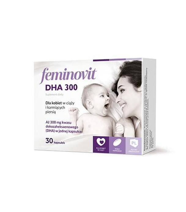 Feminovit DHA 300, 30 kapsułek - ważny do 2025-03-31