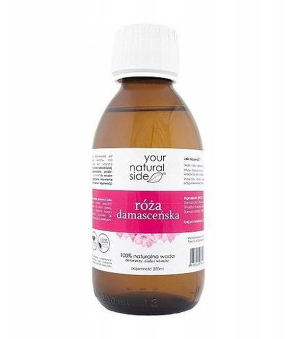 Your Natural Side Woda kwiatowa Róża damasceńska, 200 ml, cena, wskazania, właściwości