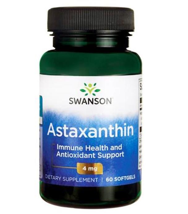 SWANSON Astaksantyna 4 mg - 60 kaps.