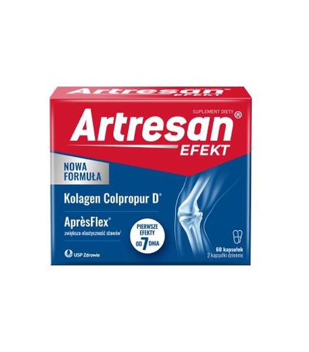 Artresan Efekt AprèsFlex® kolagen na stawy, kapsułki, 60 sztuk