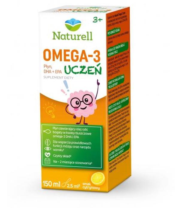 Naturell Omega 3 Uczeń, 150 ml