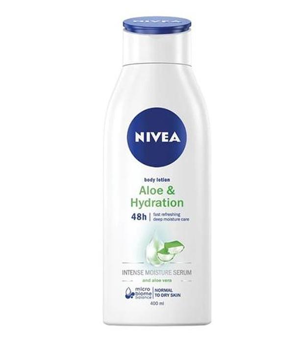 Nivea Body Lotion Aloe & Hydration 48 h Łagodzący balsam do ciała - 400 ml - cena, opnie, skład