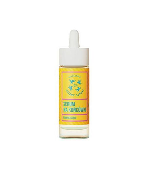 Mydlarnia Cztery Szpaki Serum do zniszczonych końcówek Eukaliptus Cytrynowy, 30 ml - ważny do 2025-07-06