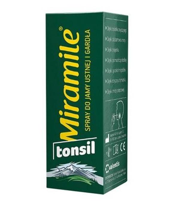 MIRAMILE TONSIL Spray do jamy ustnej i gardła, 30 ml